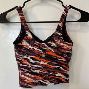 Lululemon Lunar New Year Align Tank Top Tiger Tide Smoky Red Limited Edition